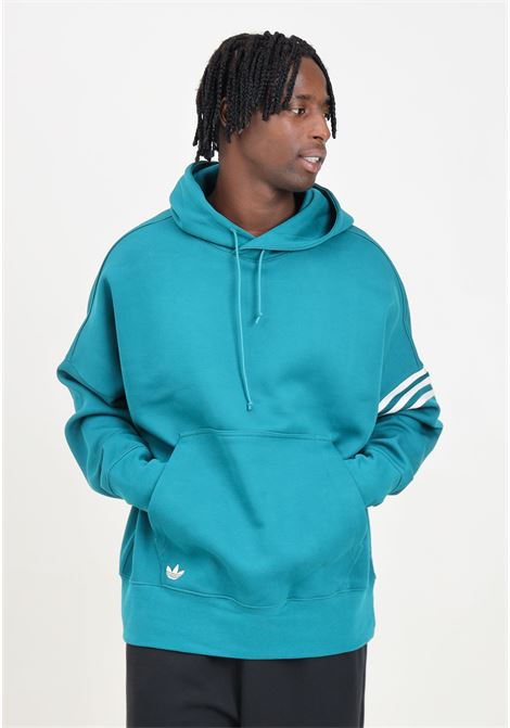 Felpa con cappuccio NEUCLASSICS verde da uomo ADIDAS ORIGINALS | JF9140.